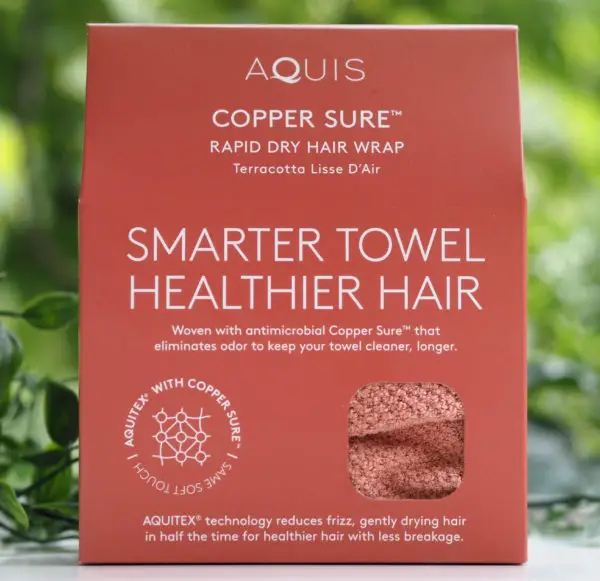 Aquis Copper Sure Rapid Dry Hair Wrap