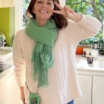 Friday Treat Green Scarf 3