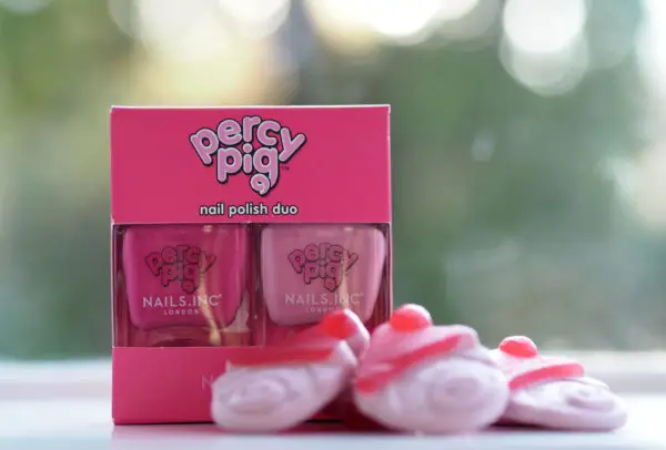 Nails Inc x Percy Pig