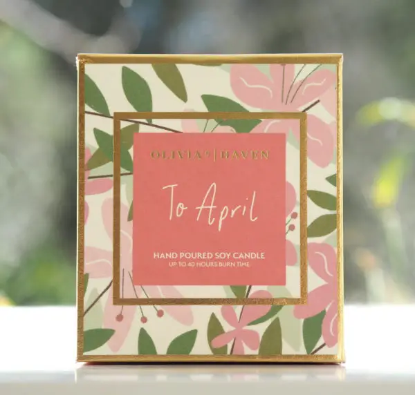 Olivia’s Haven To April Candle