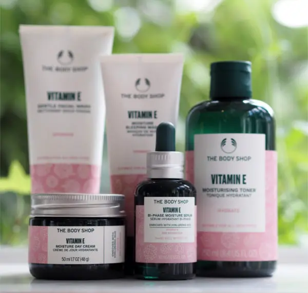 AD The Body Shop Vitamin E Collection & Your Memories of The Body Shop Please!